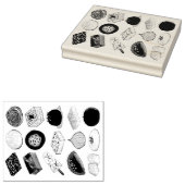 Sweet Mithais Indian Candy Süßigkeiten Feinschmeck Gummistempel (Stempel)