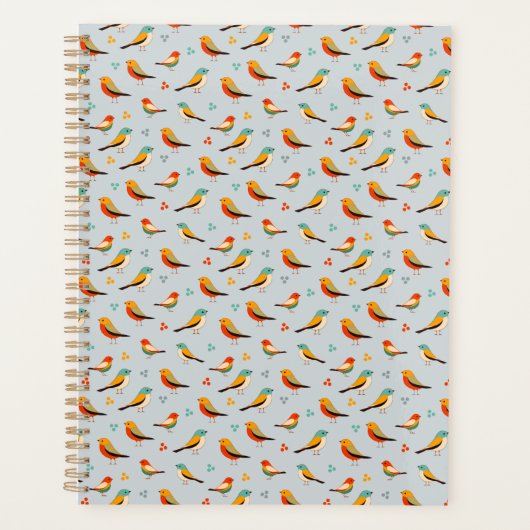 Sweet Modern Birds  Planer (Vorderseite)