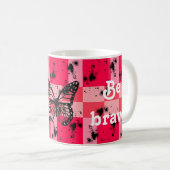 Sweet Modern candy abstract art Kaffeetasse (VorderseiteRechts)