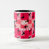 Sweet Modern candy abstract art Tasse (Zentrum)
