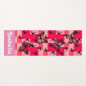 Sweet Modern candy abstract art Yogamatte (Vorderseite (Horizontal))