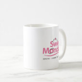 Sweet Monday Logo-Tasse Kaffeetasse (VorderseiteRechts)
