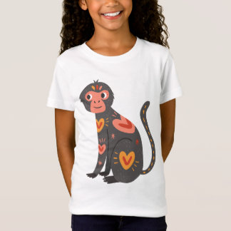 Sweet Monkey Liebe Sweatshirt T-Shirt