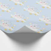 Sweet Moon Baby Dusche Geschenkpapier (Ecke)