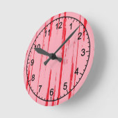 Sweet Moon Candy Wall Clock Runde Wanduhr (Winkel)