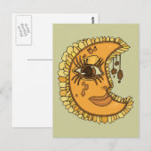 Sweet Moon Delight Postcard Postkarte (Vorne/Hinten)