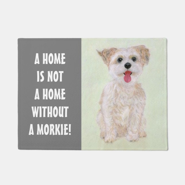 Sweet Morkie Doormat Fußmatte (Vorderseite)