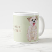 Sweet Morkie Jumbo Tasse (Vorderseite Rechts)