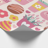 Sweet Mother Day Celebration Geschenkpapier (Ecke)
