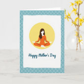 Sweet Mothers Day Sun Glow Card Karte (Gelbe Blume)