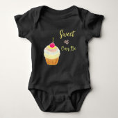 Sweet muffin baby strampler (Vorderseite)