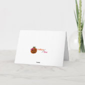 Sweet Mummy mit Herz und Schmetterlingen Karte (Rückseite)