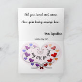 Sweet Mummy mit Herz und Schmetterlingen Karte (Innenseite)