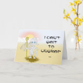 Sweet Mummy mit Herz und Schmetterlingen Karte (Gelbe Blume)