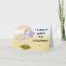 Sweet Mummy (weiblich) mit Herz und Schmetterlinge