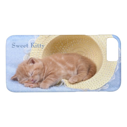 Sweet Napping Kitty Perfekte Friedliche Katze Case-Mate iPhone Hülle (Rückseite (Horizontal))