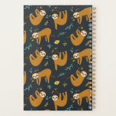 Sweet Napping Sloth "Take It Easy" Planer (Rückseite)