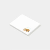 Sweet Napping Sloth "Take It Easy" Post-it Klebezettel (angewinkelt)