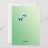 Sweet Nectar Garden Party Einladung (Rückseite)