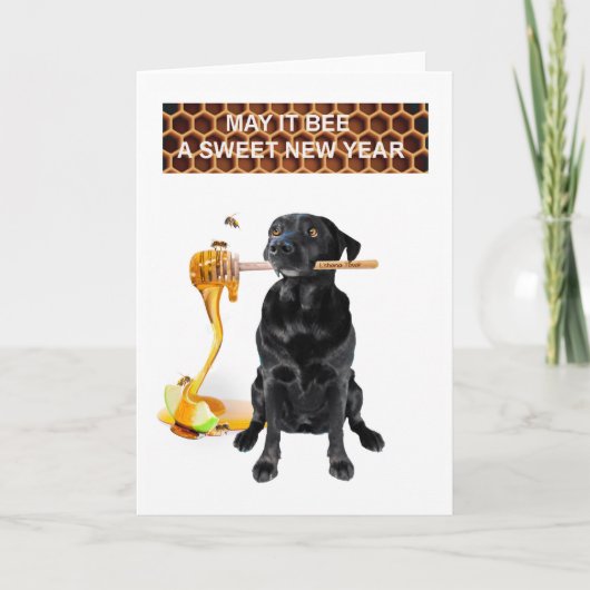 Sweet New Year Grußkarte Feiertagskarte (Vorderseite)