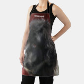 Sweet Newfundland Hunde Gesicht Personalisiert Schürze (InSitu)