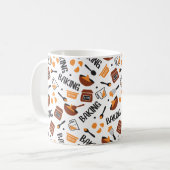 Sweet Niedlich Baking Art Muster I Kaffeetasse (Vorderseite Links)