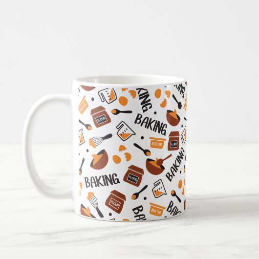 Sweet Niedlich Baking Art Muster I Kaffeetasse (Links)