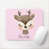 Sweet Niedlich & Girly Pastel Blush Pink Baby Rent Mousepad (Mit Mouse)