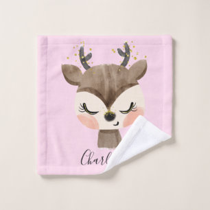 Sweet Niedlich & Girly Pastel Blush Pink Baby Rent Waschlappen