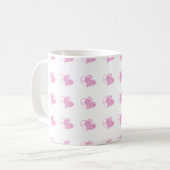 Sweet Niedlich Happy Valentine Liebe Herz weich ro Kaffeetasse (Vorderseite Links)