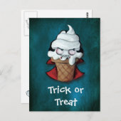Sweet Niedlich Vampire Ice Creme Postkarte (Vorne/Hinten)