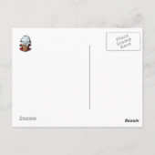 Sweet Niedlich Vampire Ice Creme Postkarte (Rückseite)