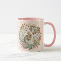 Sweet Oaster Bunny in Spring Blumen Name hinzufüge