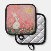 Sweet Oaster Bunny Topflappen (Vorderseite/Rückseite)