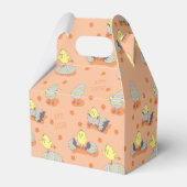 Sweet Oaster Chick Orange Gevor Box Geschenkschachtel (Rückseite)