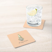 Sweet Oaster Gnome mit Eiern Rechteckiger Pappuntersetzer (Vor Ort)