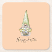 Sweet Oaster Gnome mit Eiern Rechteckiger Pappuntersetzer (Vorderseite)