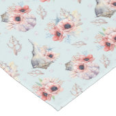 Sweet Oceans Symbole Muster Kurzer Tischläufer (Ecke)