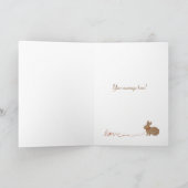 Sweet Old Memory Custom Thinking of You Card Karte (Innenseite)