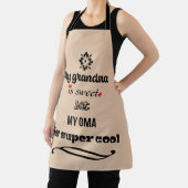 Sweet Oma Cool Oma All-over Print-Schürze Schürze (InSitu)