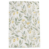 Sweet On You Lemons Wedding Mittlere Geschenktüte (Vorderseite)