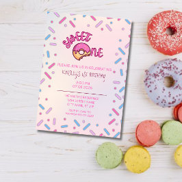 Sweet One 1. Geburtstag Einladung