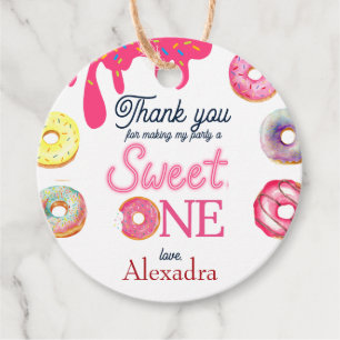 Sweet One 1. Geburtstag Geschenkanhänger