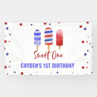 Sweet One 1. Geburtstag Ice Pop 4. Juli