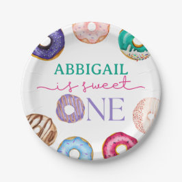 Sweet One 1. Geburtstag Pappteller