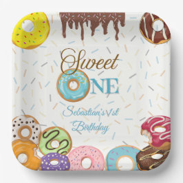 Sweet One 1. Geburtstag Party Plate | Personalisie Pappteller