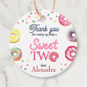 Sweet One 2. Geburtstag Geschenkanhänger