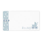 Sweet One Boy Name Tag (Vorne)