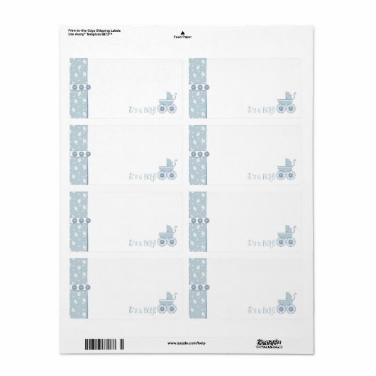 Sweet One Boy Name Tag (Vorne)