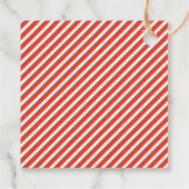 Sweet One Christmas Erster Geburtstag Geschenkanhänger (Rückseite)